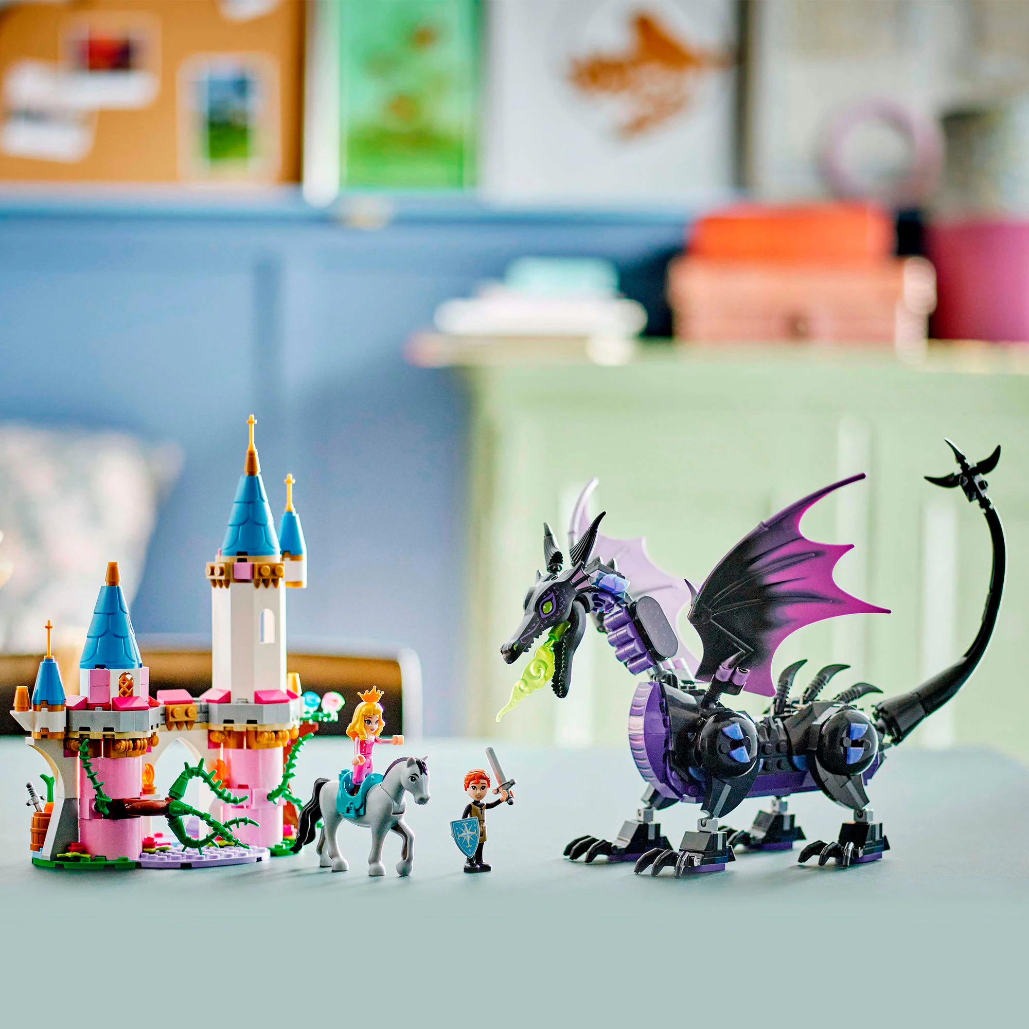 LEGO Konstruktionsspielzeug Disney Princess Malefiz als Drache
