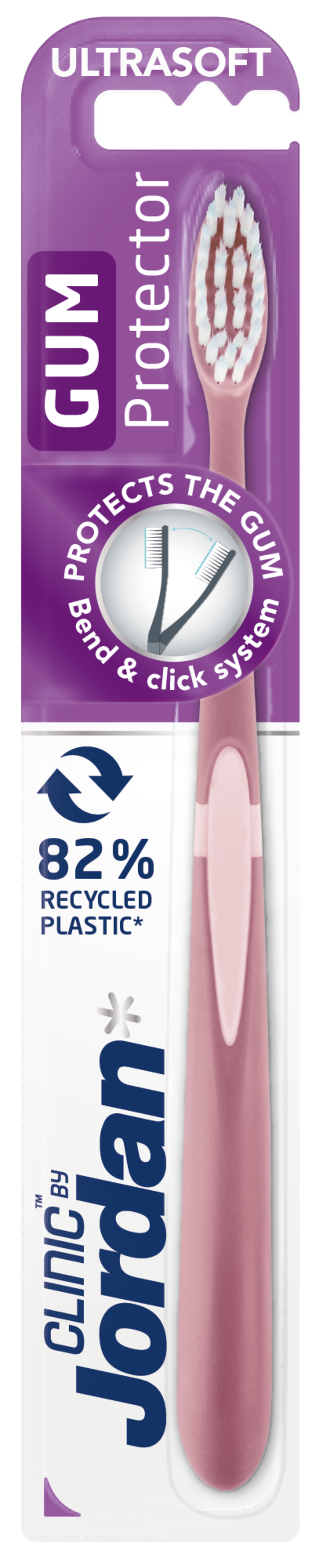 Jordan Clinic Gum Protector Ultrasoft tannbørste 1 stk