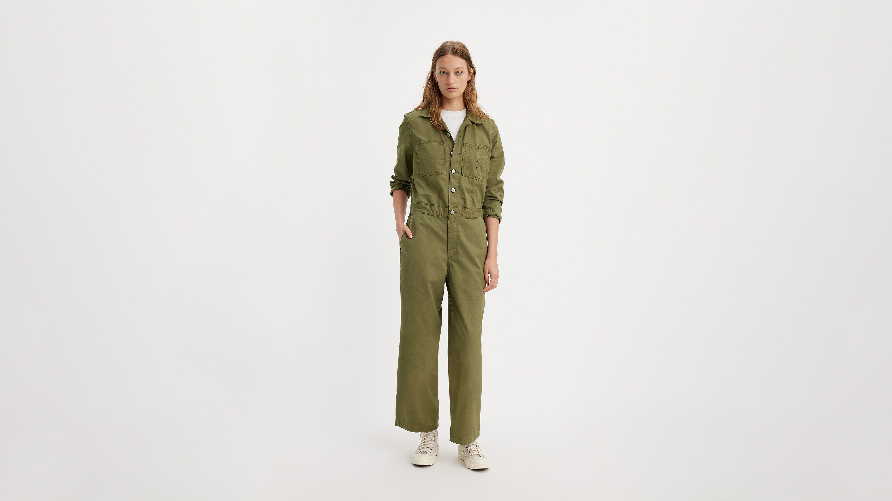 Combinaison iconique - Olive Night - Vert