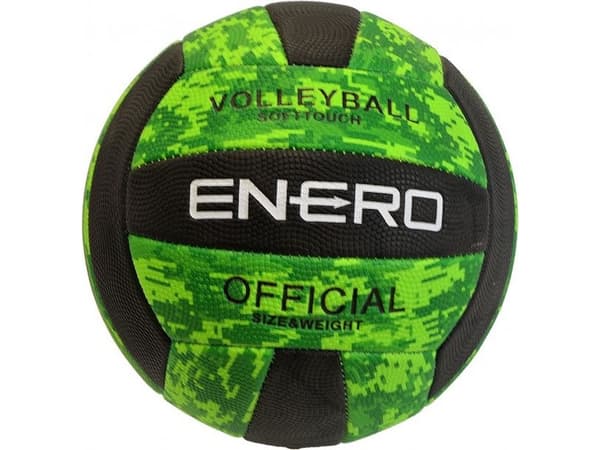 Enero Enero softtouch volleyball, grønn, størrelse 5