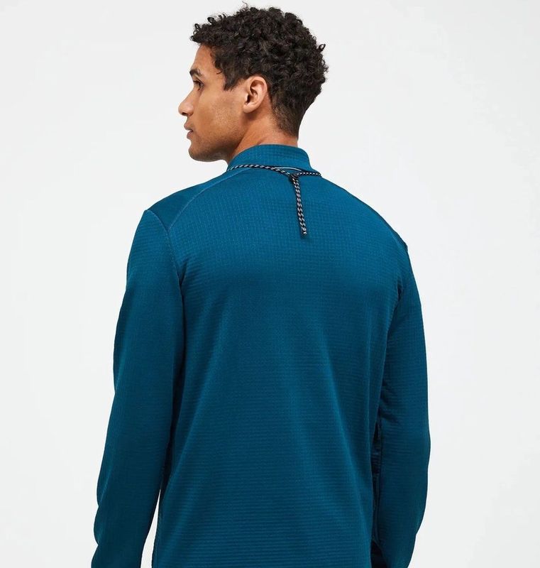 Peak Performance Trail Polartec Half Zip Trui Heren - B42 Infinity Teel
