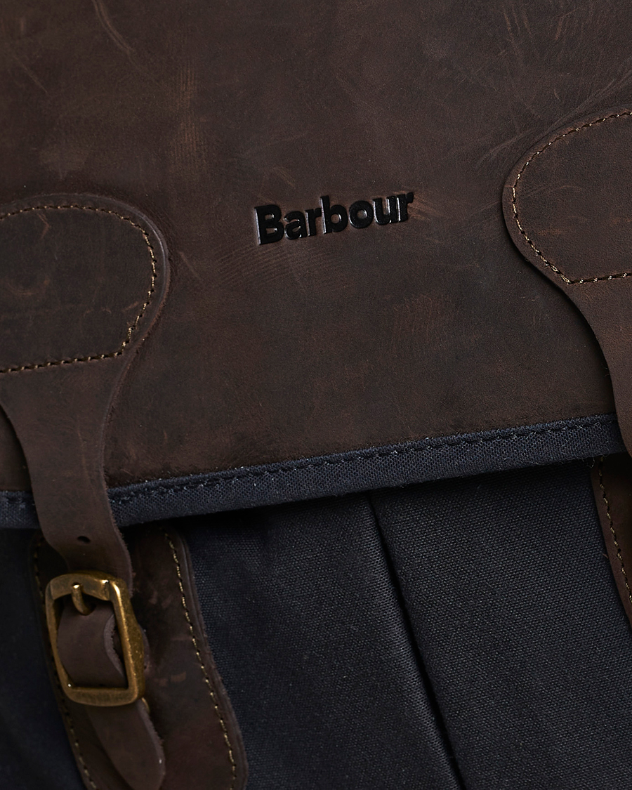 Barbour Lifestyle Wax Leather Tarras Navy