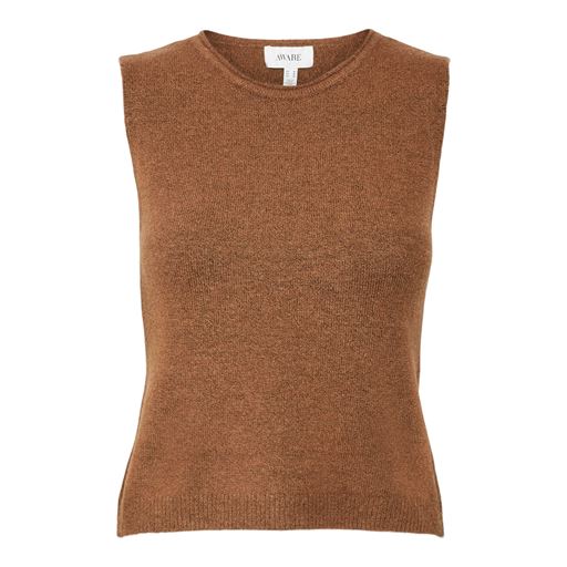Vero Moda Lucille Knit Tanktop, Bison, M
