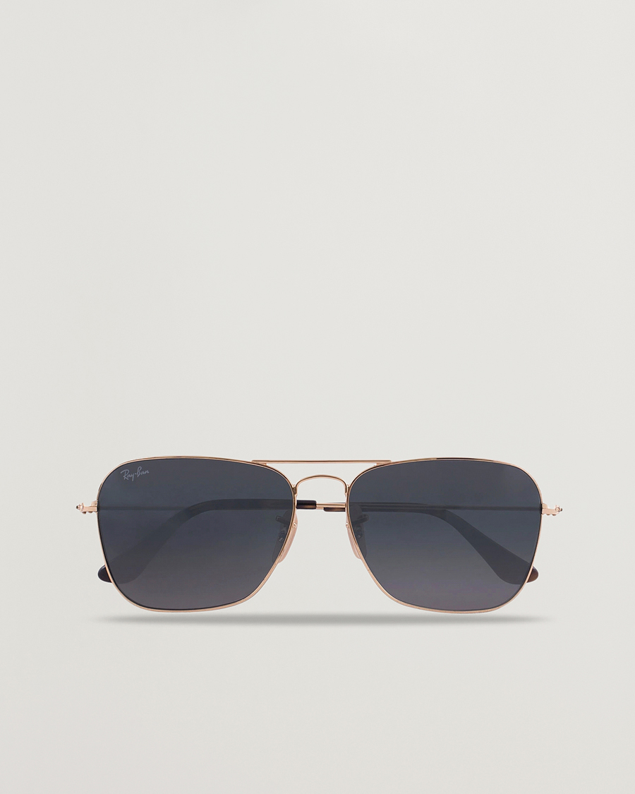 Ray-Ban 0RB3136 Caravan Sunglasses Gold/Grey