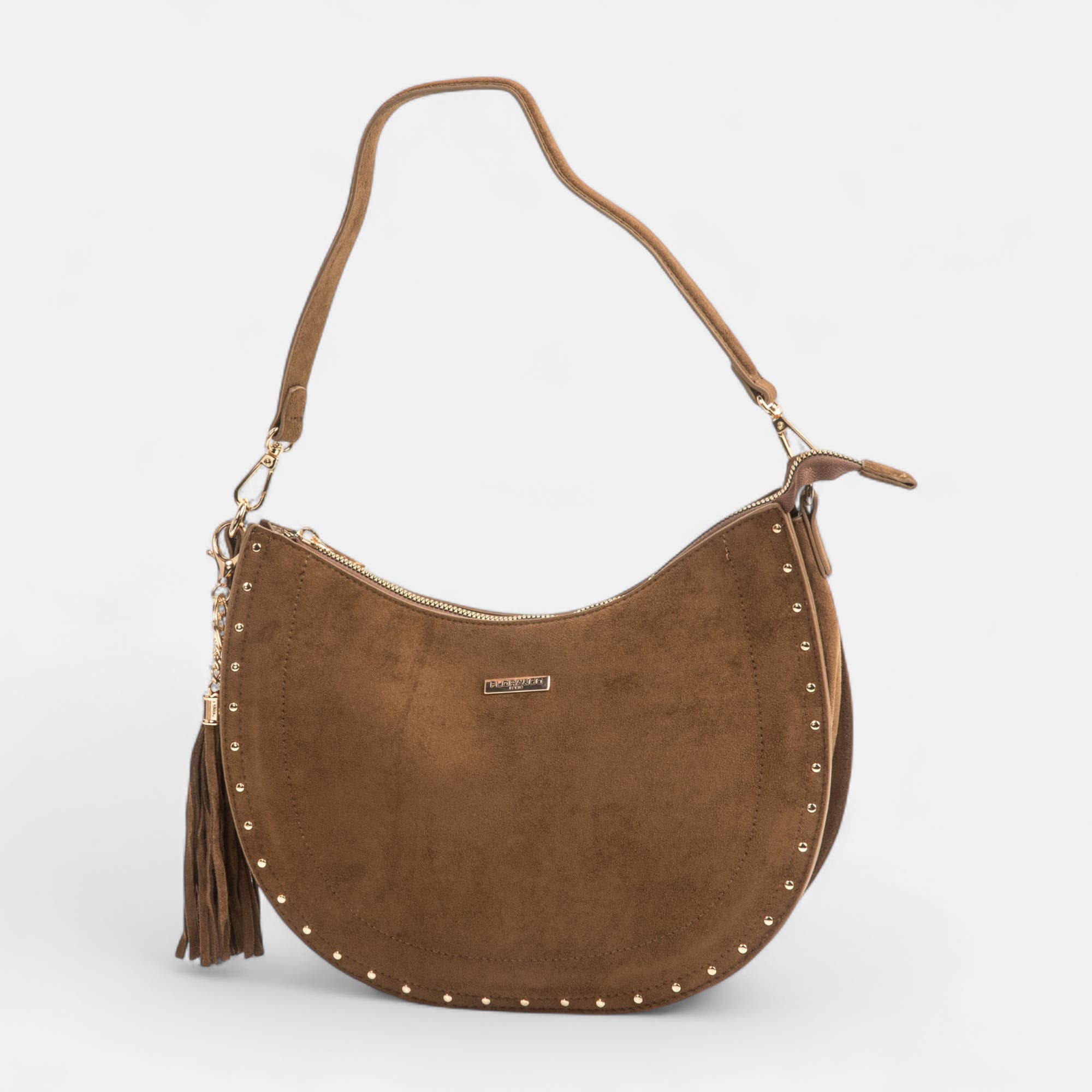Sac bandoulière camel