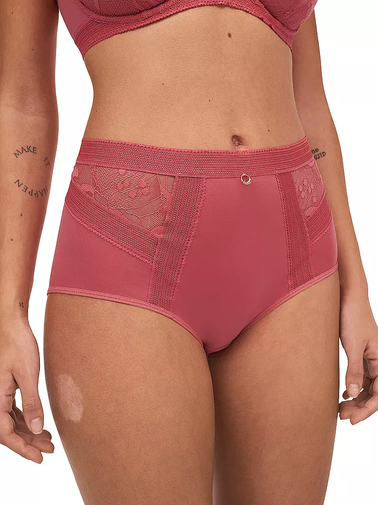 CHANTELLE Slip TRUE LACE corallin koralle
