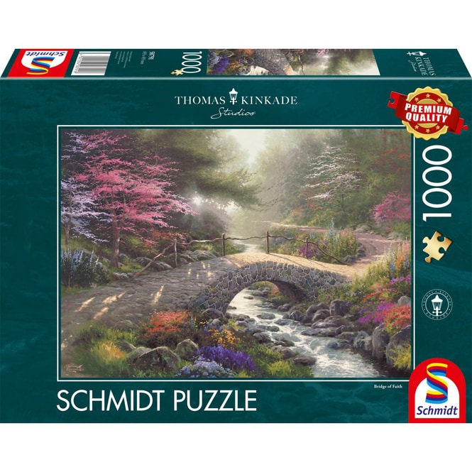 Puzzle - Thomas Kinkade - Bridge of Faith - 1000 Teile