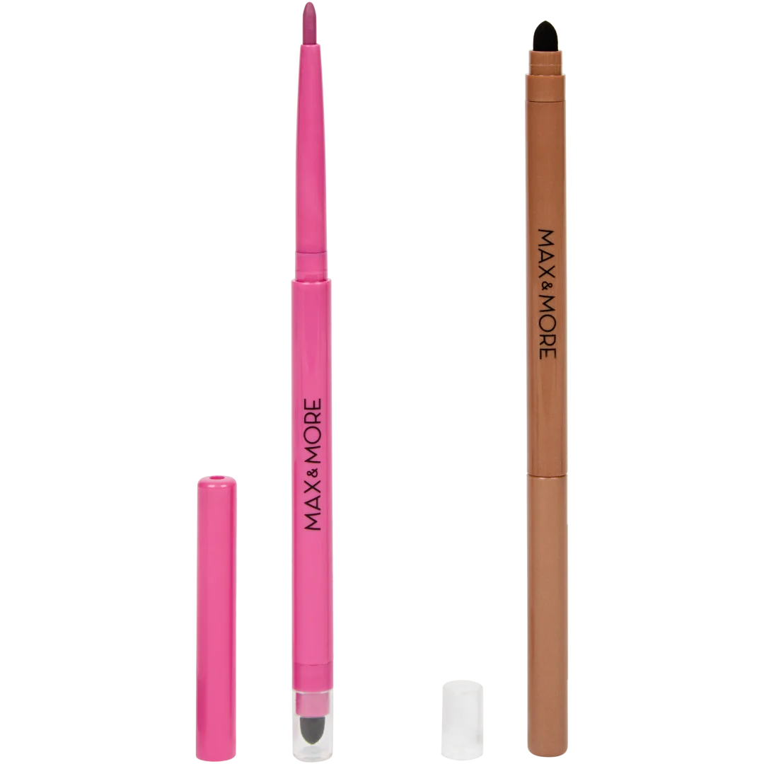 Max & More kajal eyeliners 2 stuks | diverse kleuren