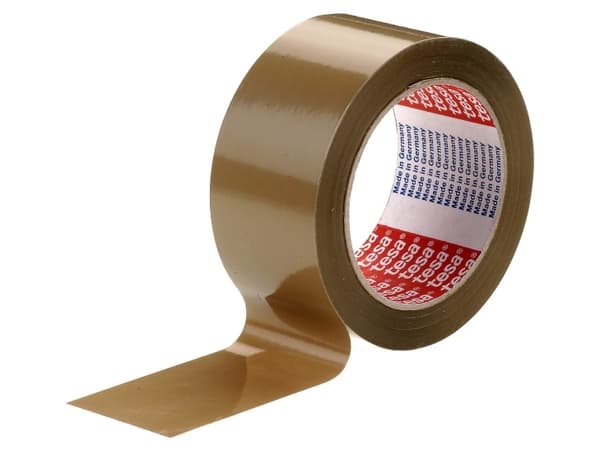 Tesapack Premium 4124 - Pakketape - 50 mm x 66 m - PVC - gemse