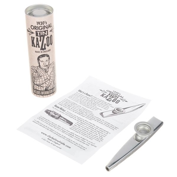 Clarke Tin Kazoo Silver