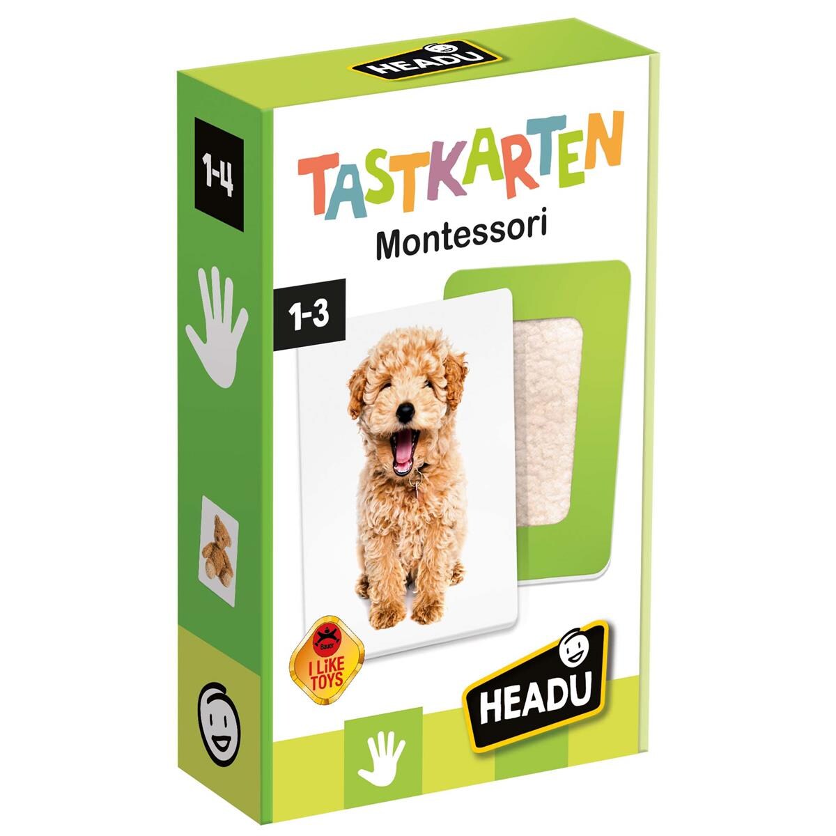 Headu Spielware Tastkarten Montessori