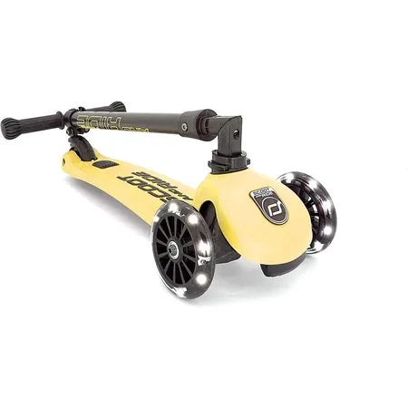 Scoot & Ride Highwaykick 3 LED, lemon