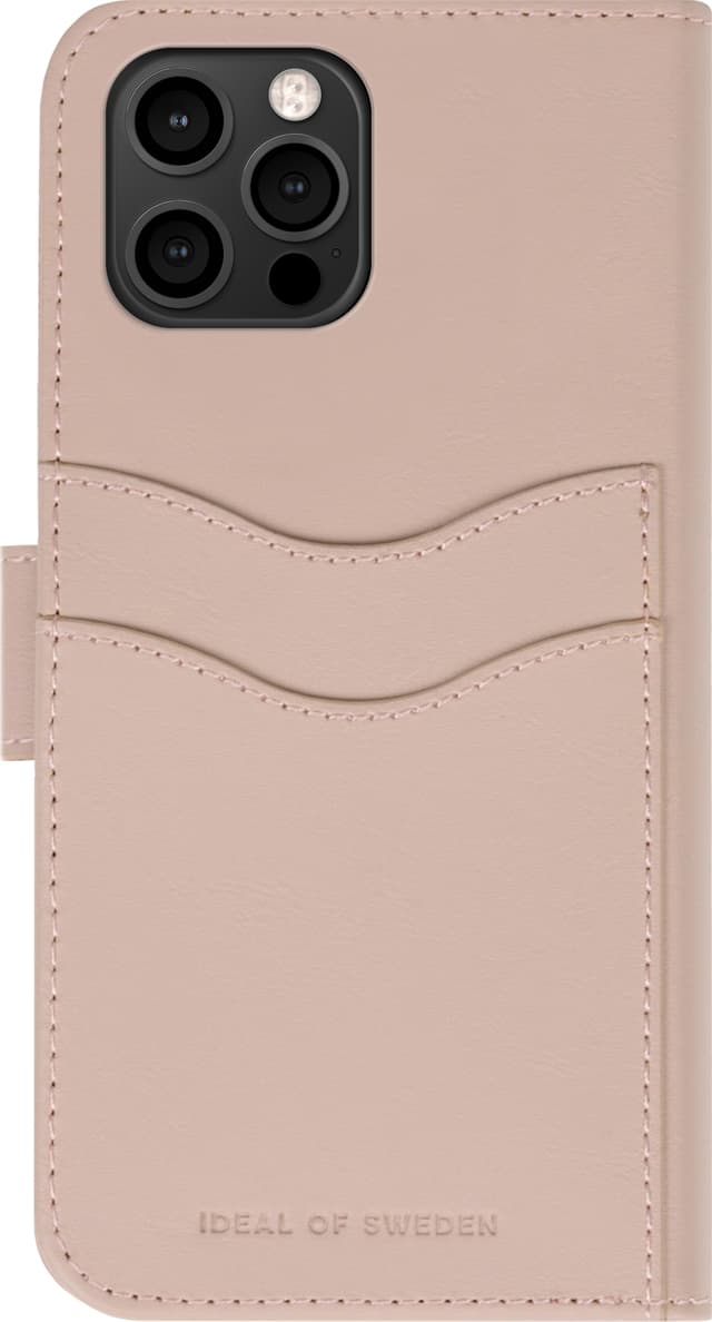 Ideal of Sweden Magnet Wallet+ iPhone 12/12 Pro pungetui (lyserød)
