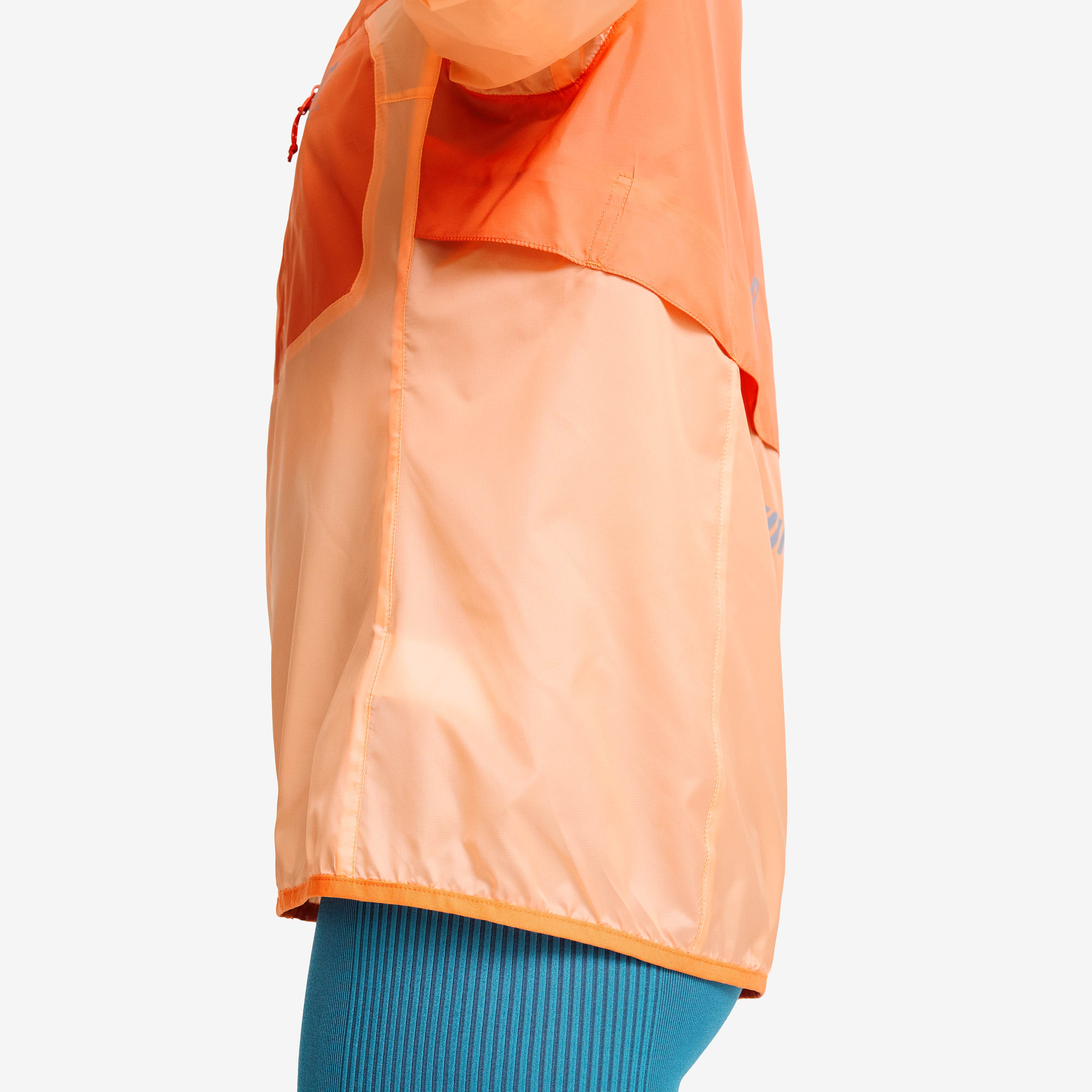 Unit Light Windbreaker Dame Peach Fuzz/Copper Tan