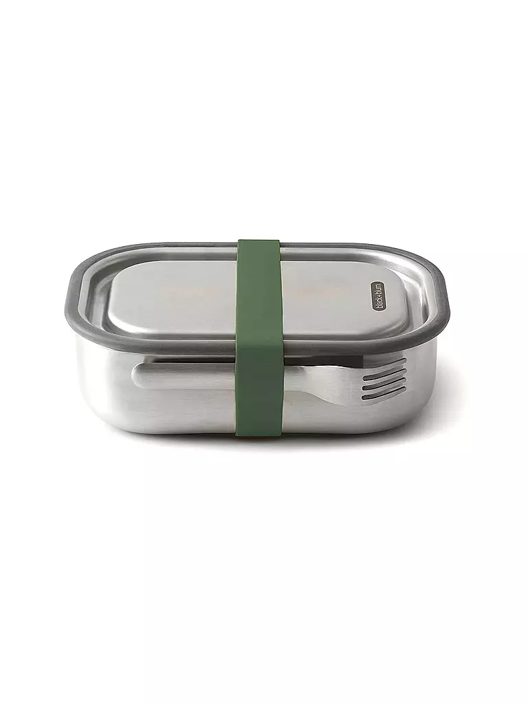BLACK+BLUM Lunchbox Gross 1l Olive/Edelstahl olive