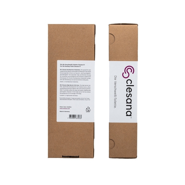 Barriere-Folienliner für Clesana C1 Toilette