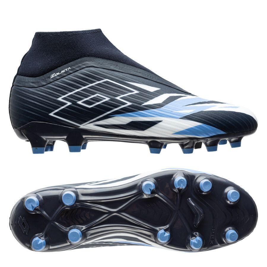 Lotto Solista 300 VI Gravity FG - Bleu Marine/Blanc
