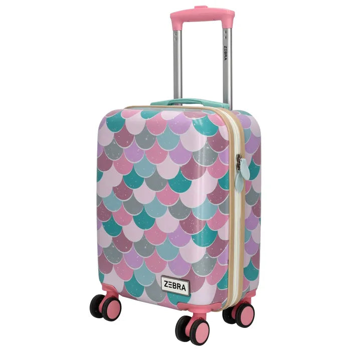 Zebra Trend Kinderkoffer Mint