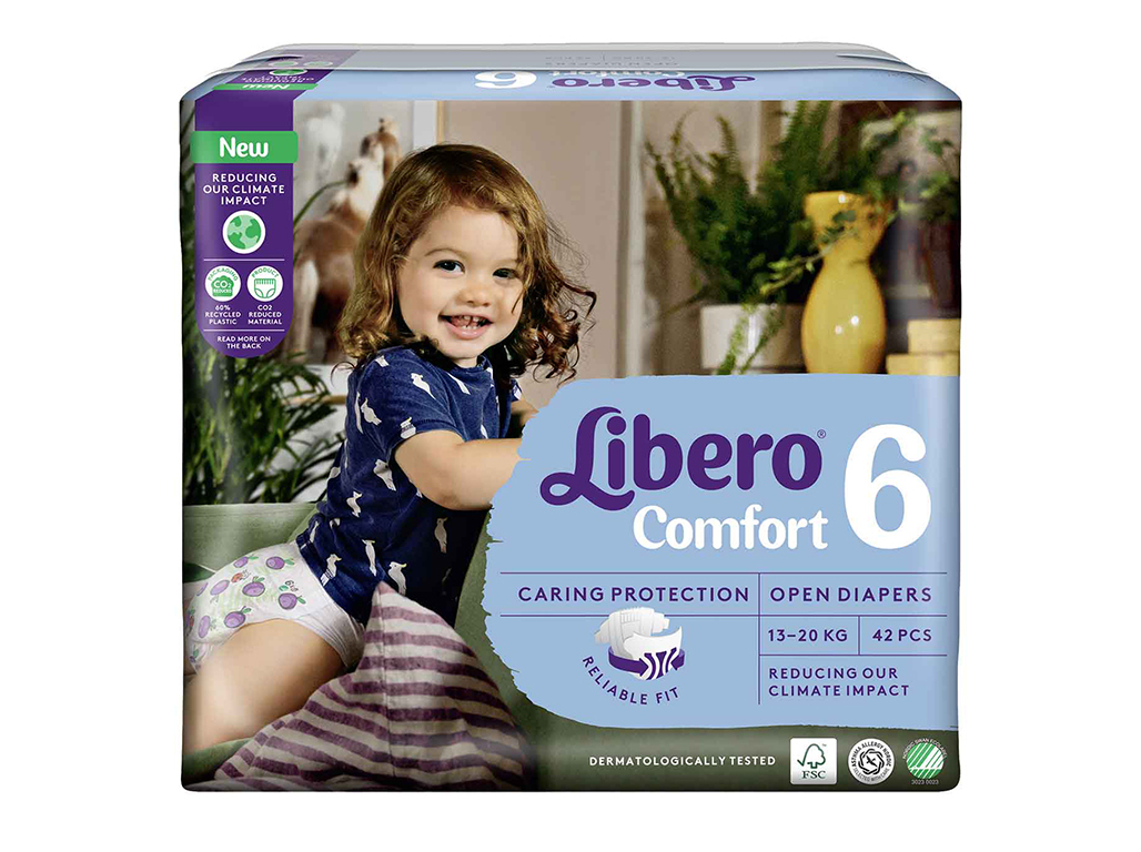 FRALDAS LIBERO COMFORT T6 12-20KG 42 UN