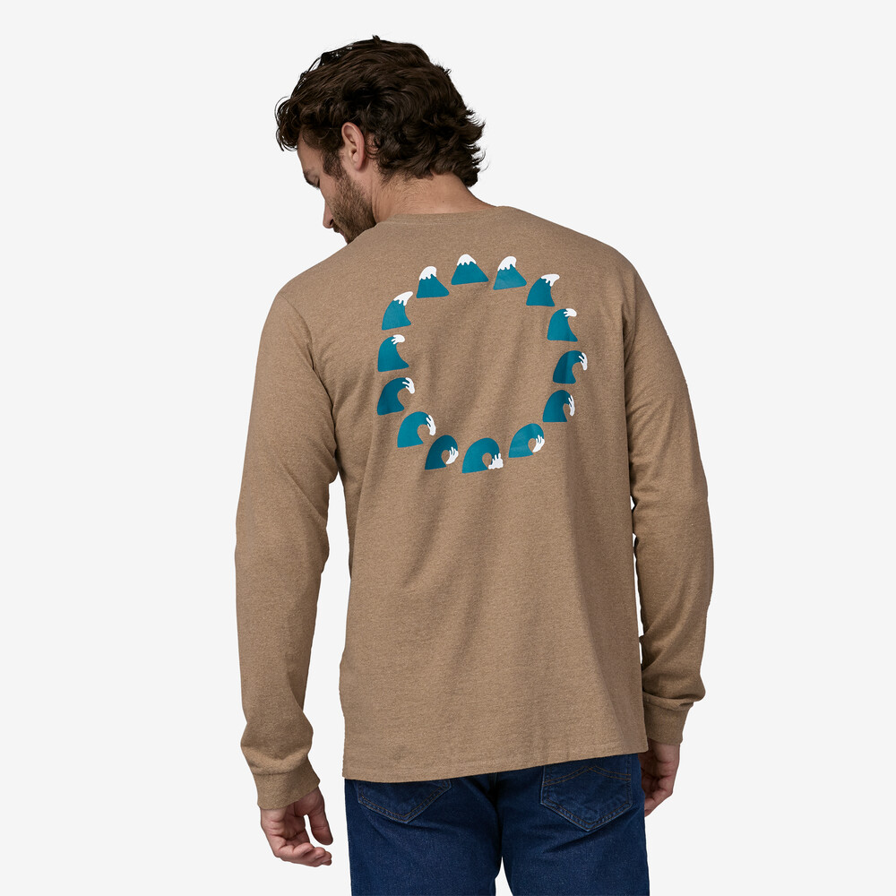 Herren Langarmshirt „Chasing Peaks Responsibili-Tee“