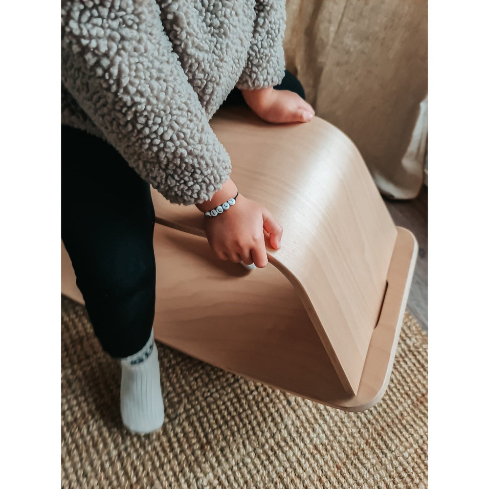 Køb Curve Lab Natural Rocking Stool & Perfect Arc Balance Board