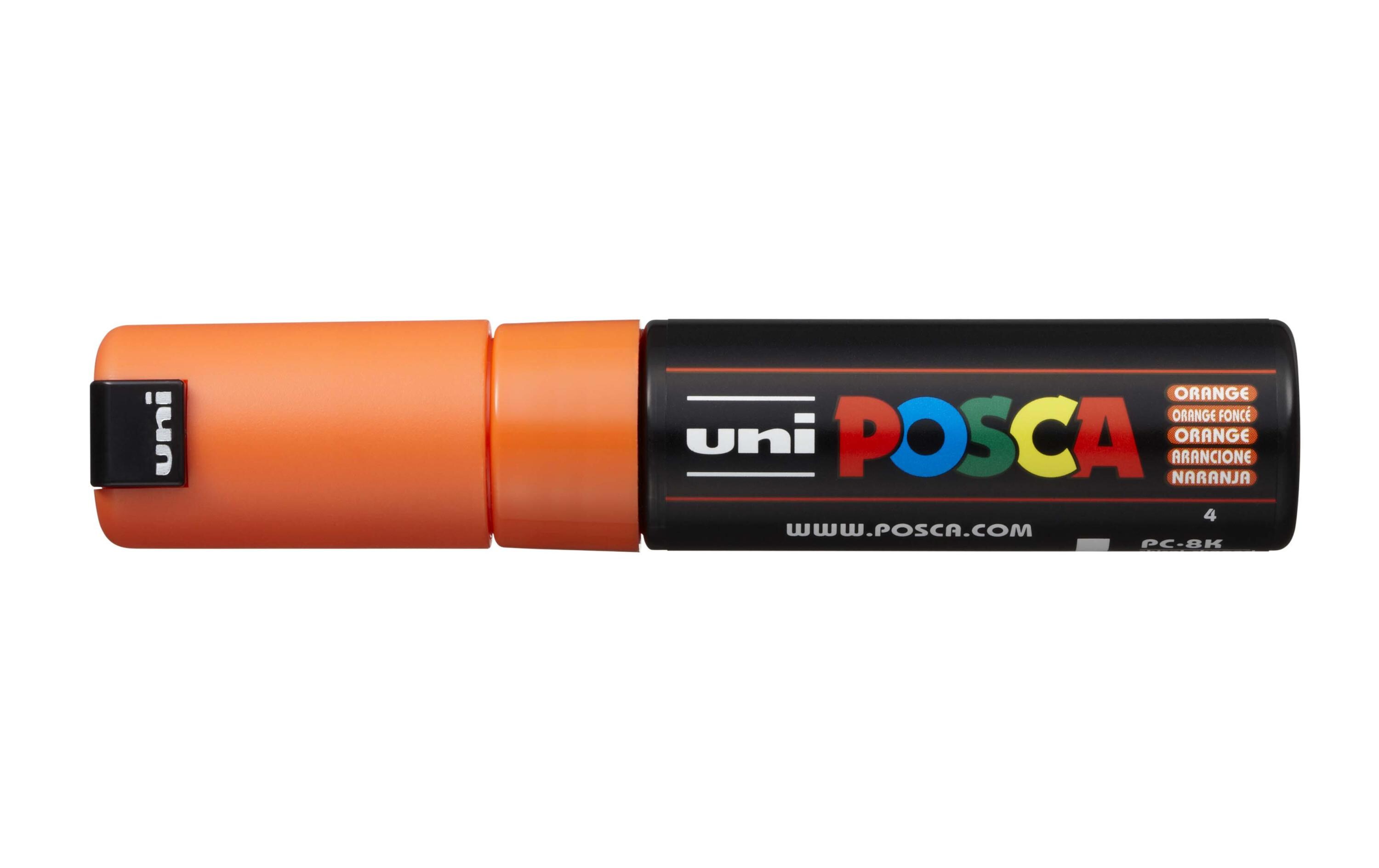 Permanent-Marker POSCA 8 mm OrangeUniversell einsetzbarer Marker
