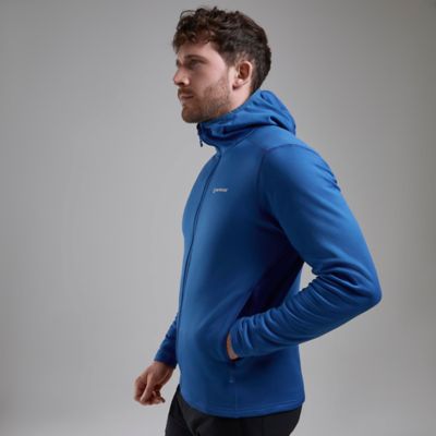 MontaneFury Lite Hooded Fleece Jacket - blau