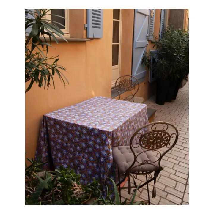 Doing Goods Plaid à fleurs Alyssa | Terracotta
