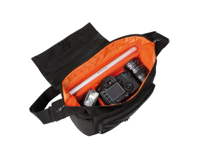 Dörr Kameratasche MOVE! Large Schwarz Messengertasche für Ihre Fotoausrüstung