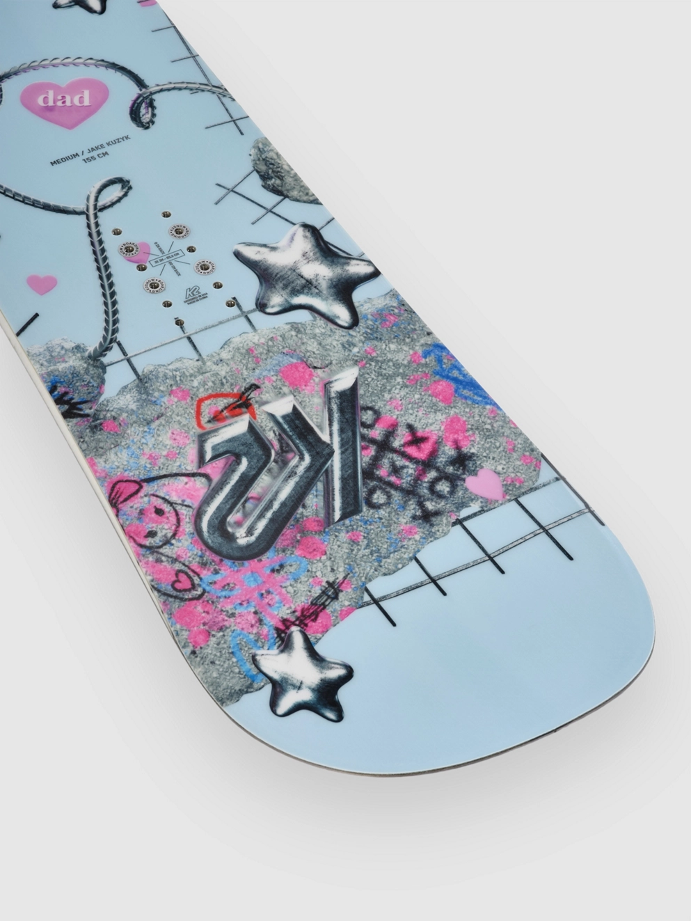 K2 Medium 2025 Snowboard design