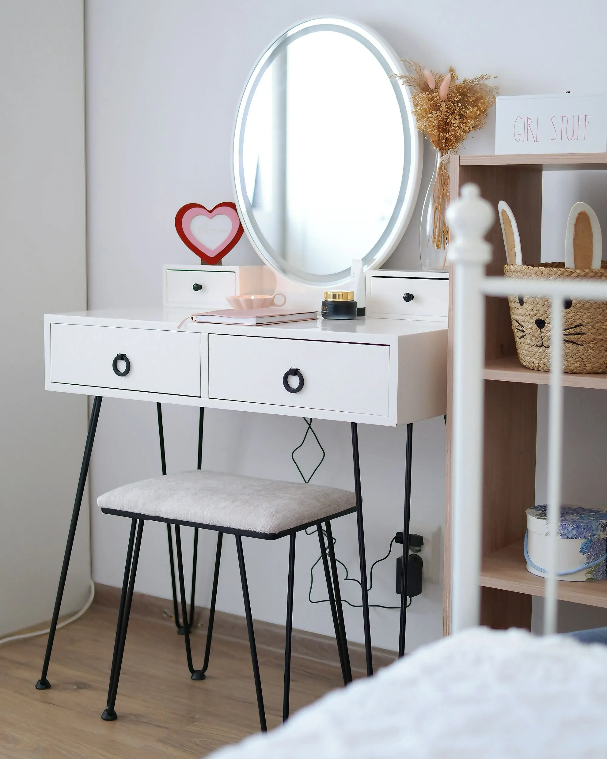 Kaptafel SOYE LED Wit