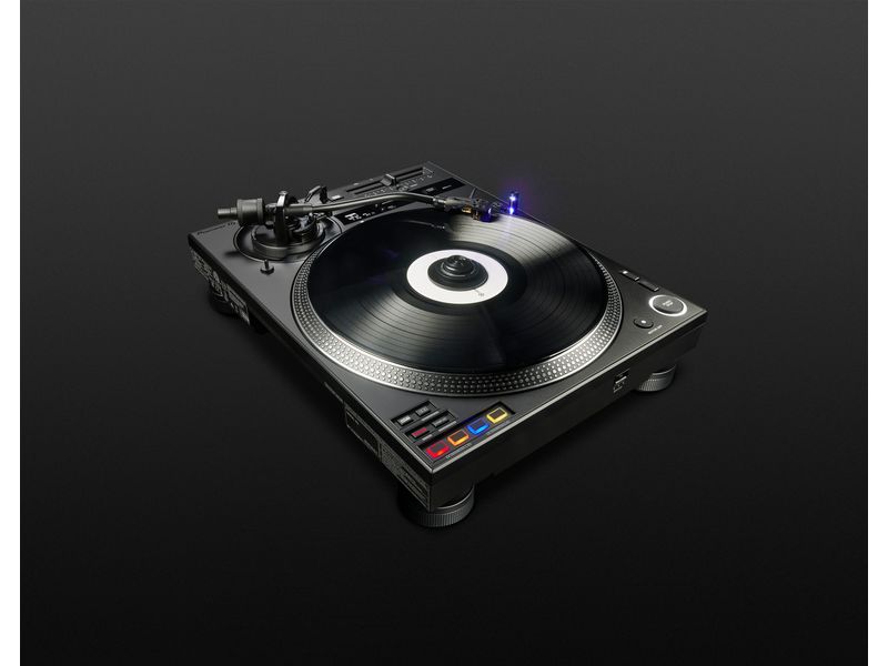 Pioneer Plattenspieler PLX-CRSS12 Schwarz Plattenspieler mit Direktantrieb und DVS-Steuerung