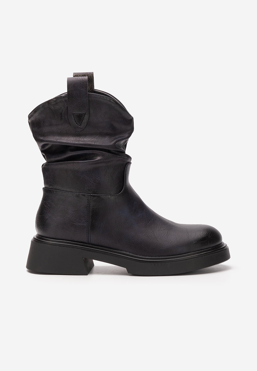Bottines hautes femme bleus Eufemia