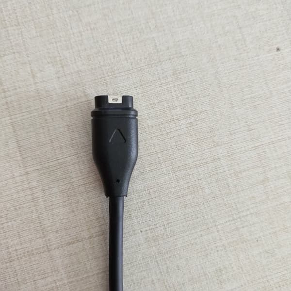INF Ladekabel til smartklokke med USB-C Sort Garmin Fenix 5 / 5X / 5S / 6 / 6X / 6S