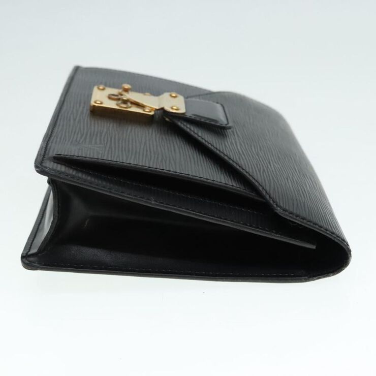 Louis Vuitton Vintage Louis Vuitton Clutch Black