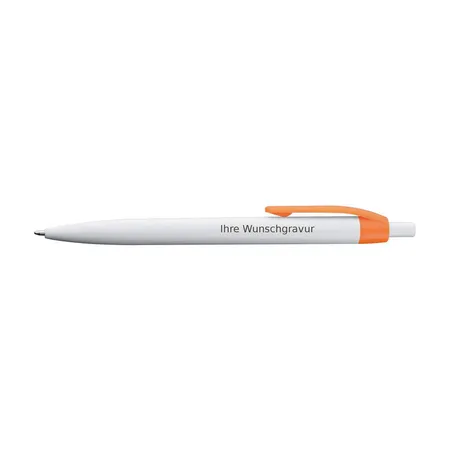 Macma Kugelschreiber / Clipfarbe: orange, 50 Stück