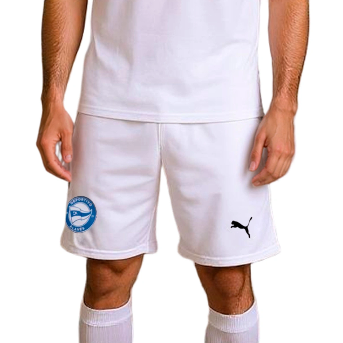 Calções Puma Alavés Segundo Equipamento 2025-2026