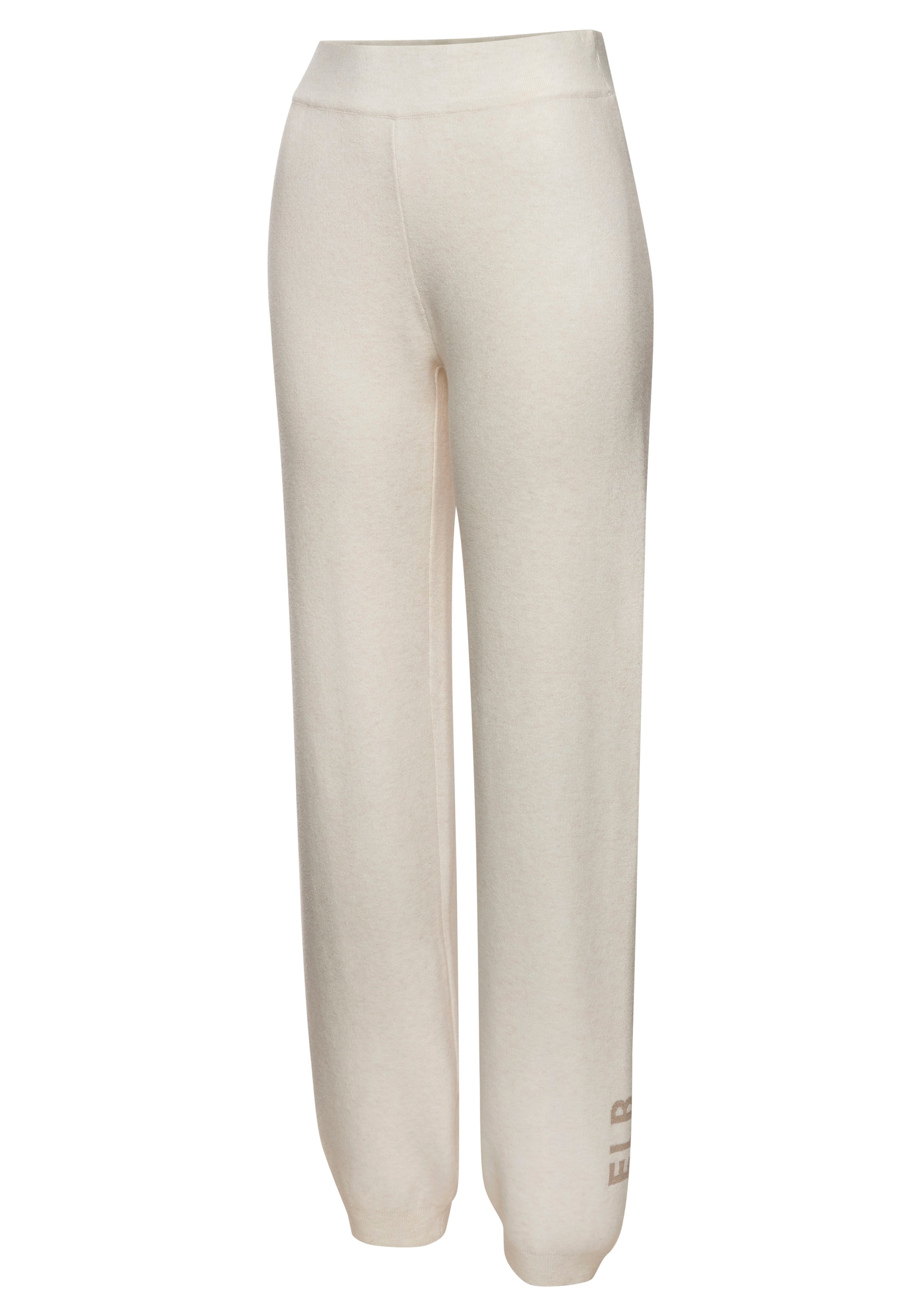 Elbsand Strickhose  mit eingestricktem Logo, aus hochwertigen Feinstrick, Loungewear