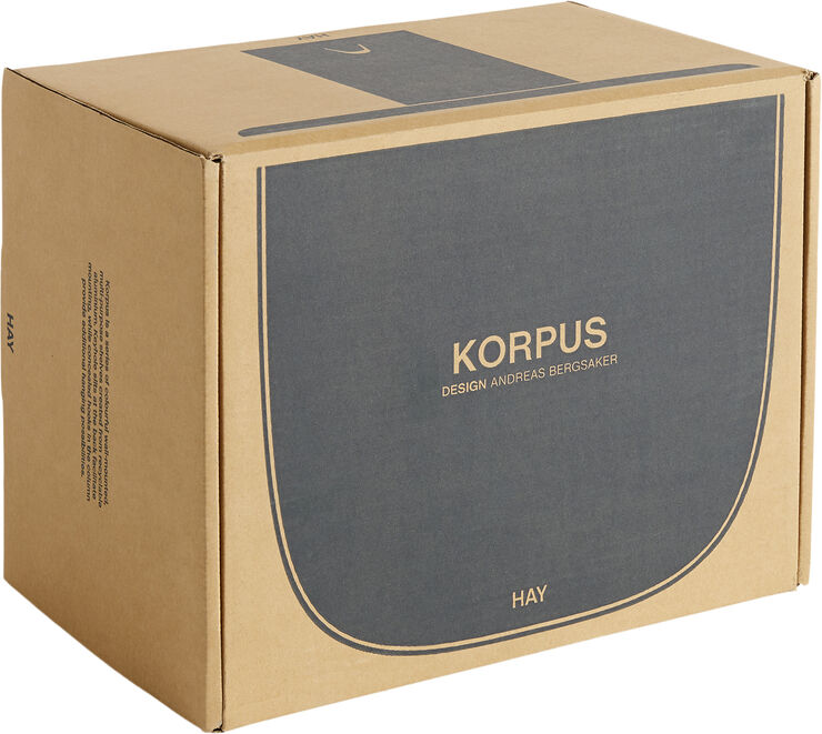 Hay Korpus Shelf-Small 1 hook-Midnight Midnight blue