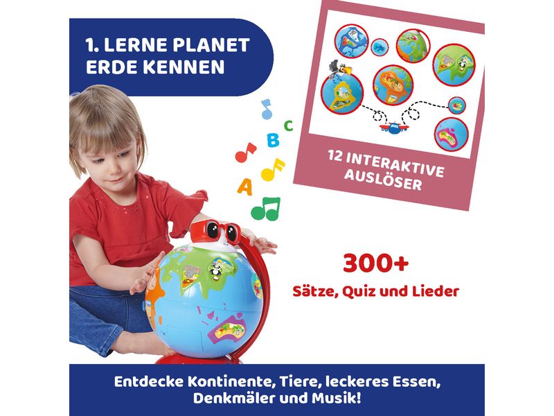 Chicco Der sprechende Globus -FR- Interaktiver Kinderglobus