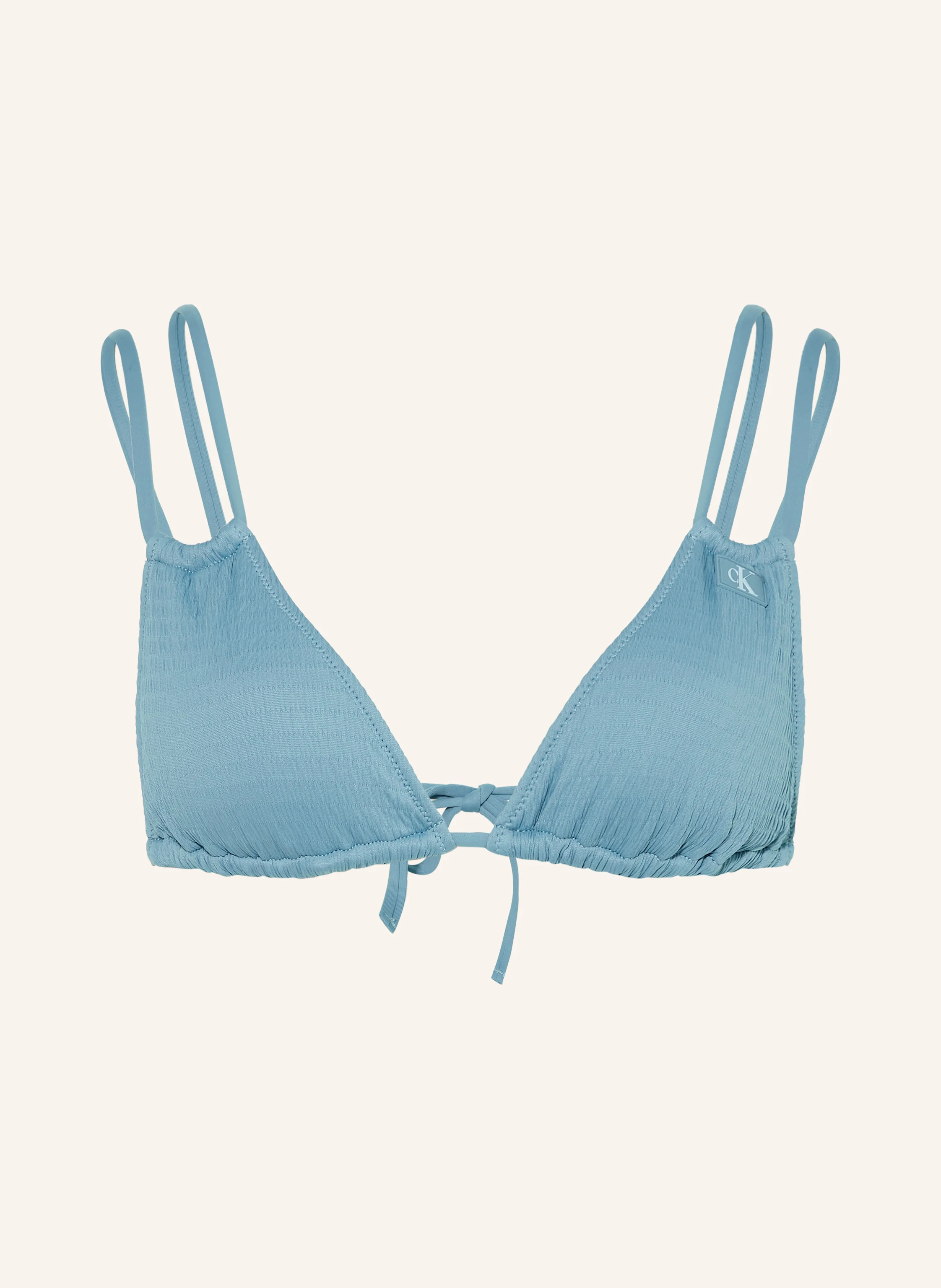 Calvin Klein Triangel-Bikini-Top CK MONOGRAM TEXTURE