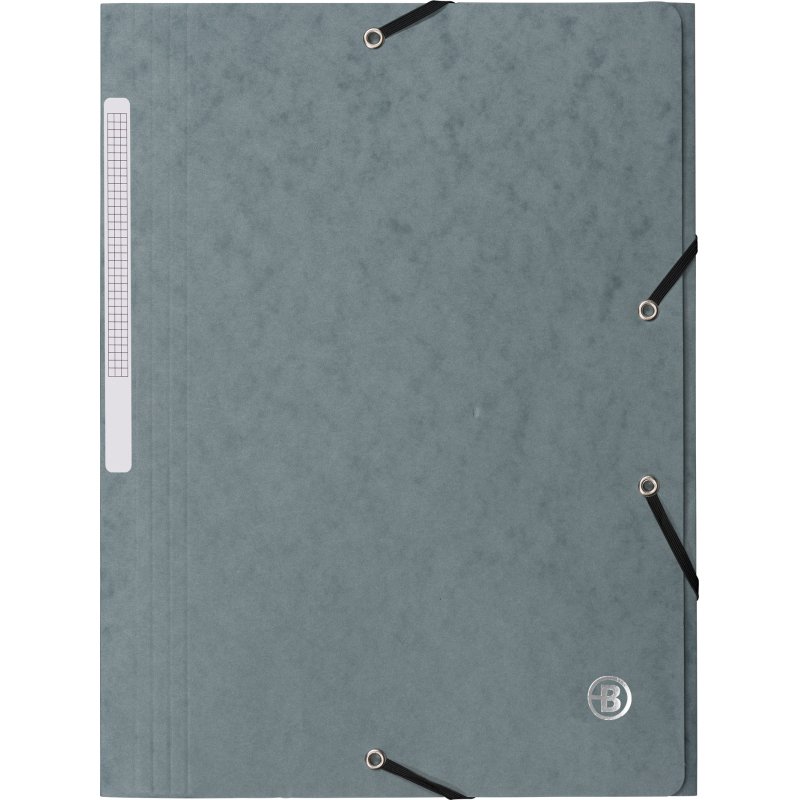 Chemise à élastique 3 rabats carte Bruneau 24 x 32 cm dos 2 cm couleurs assorties
