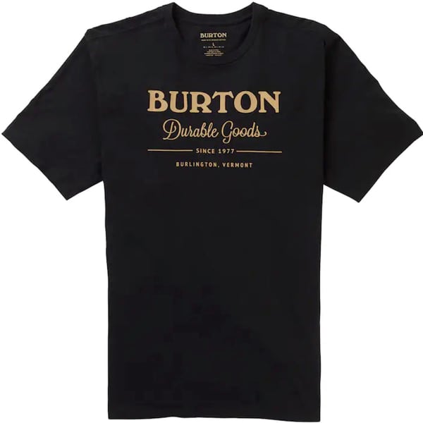T-shirt BURTON DURABLE GOODS SS BLACK