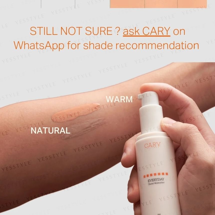 CARY - Dagelijkse getinte moisturizer SPF 15