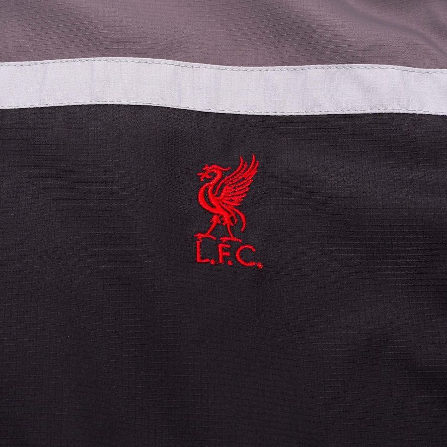Liverpool Coupe-Vent Colour Block Windcheater - Noir/Gris Enfant