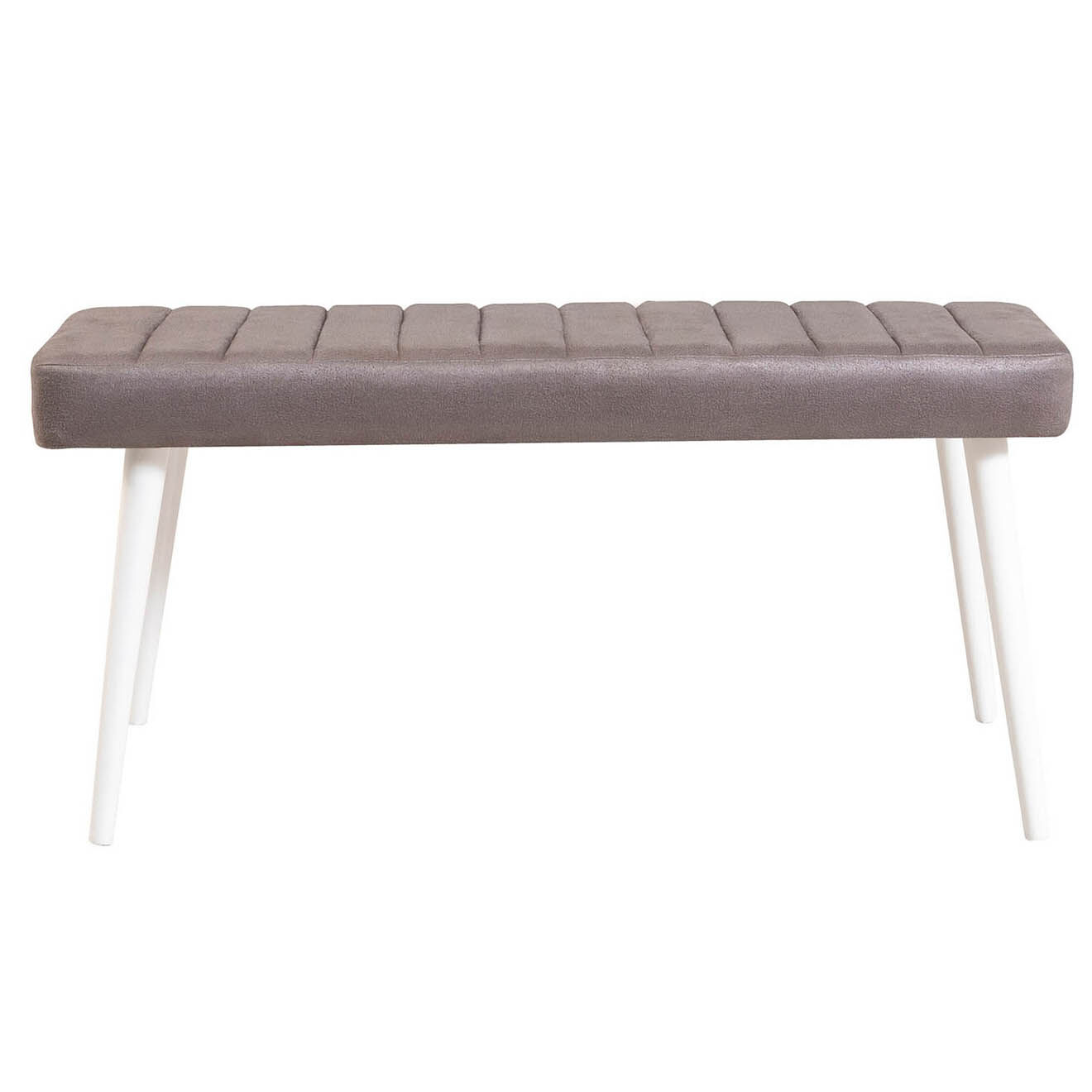 Homitis Table + 2 Chaises + Banc Santiago 0701 blanc/gris