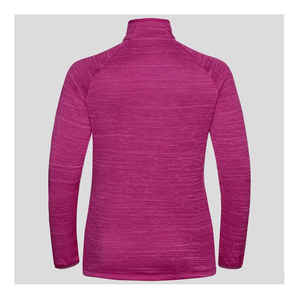 Odlo RUN EASY - Sweat Femme festival fuchsia melange