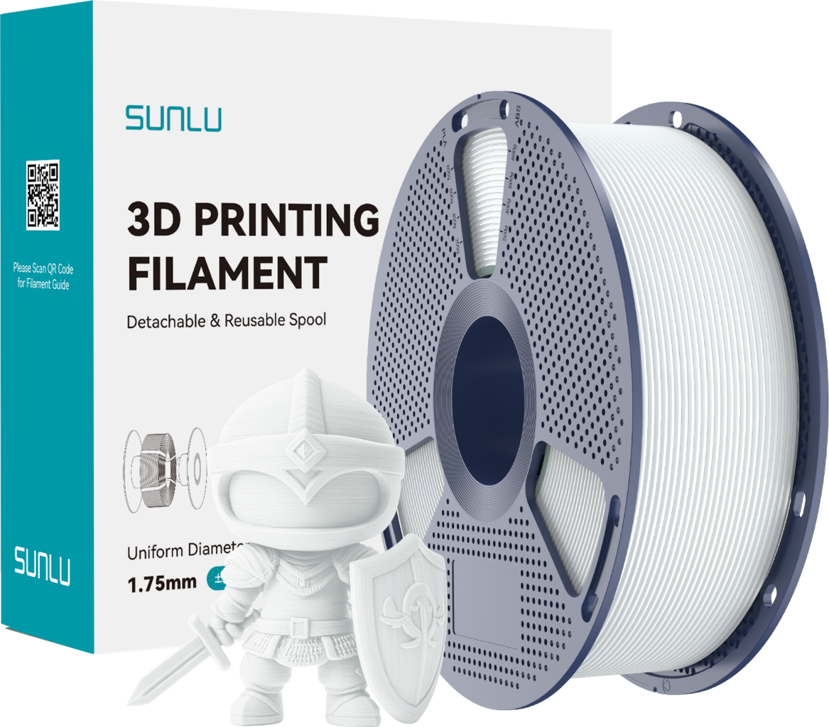 SUNLU  PLA+ Ceramic, 1,75 mm / 1000 g    Modifiziertes PLA Filament mit hoher Zähigkeit