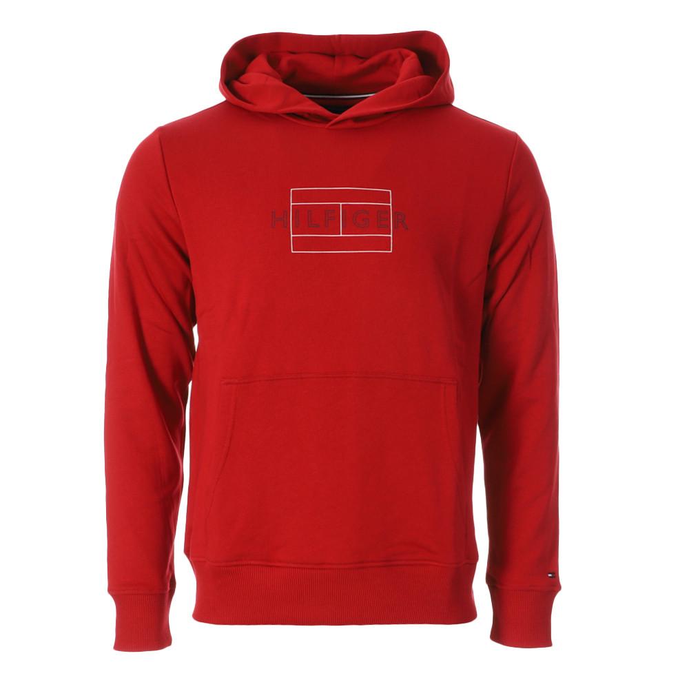 Tommy Hilfiger Sweat à Capuche Rouge Homme Tommy Hilfiger 598