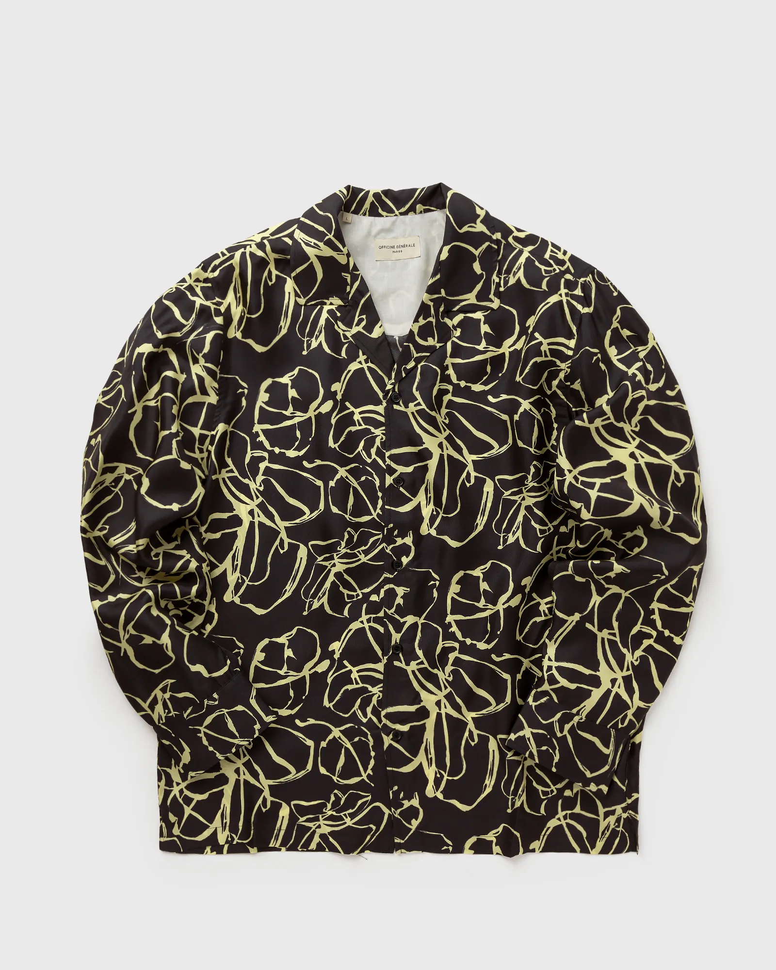 Officine Générale EREN LS SILK ITL ABS PRINT